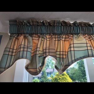 Set of 4 valance panels.